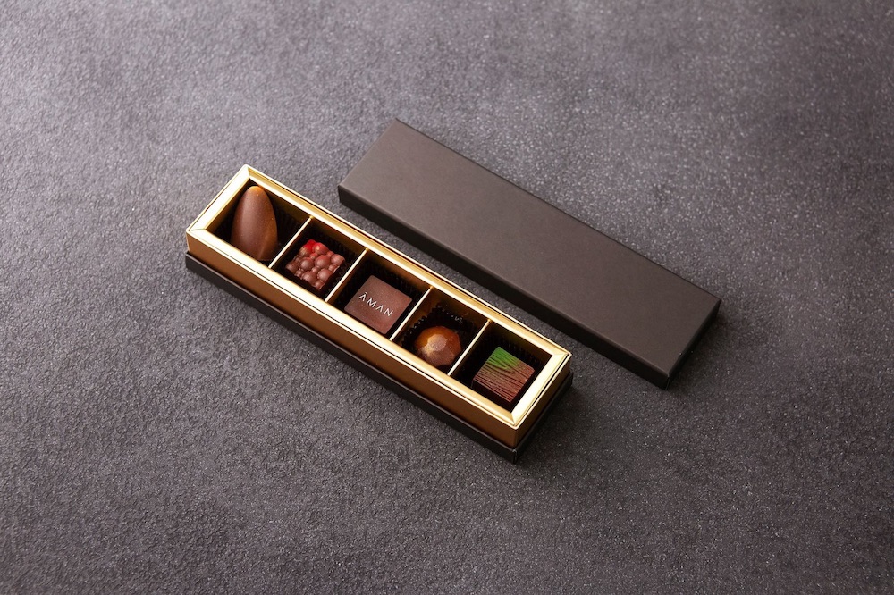 アマン東京のチョコレート5個セット