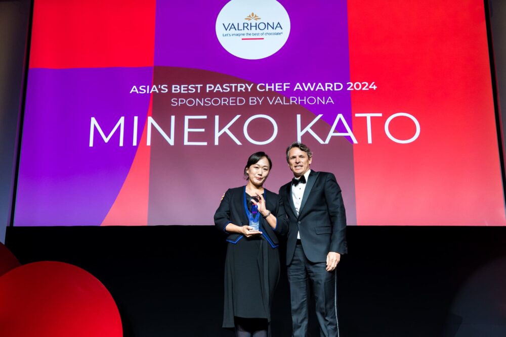 東京「ファロ」のシェフパティシエ、加藤峰子。「アジアのベスト・ペイストリーシェフ賞」を受賞した。