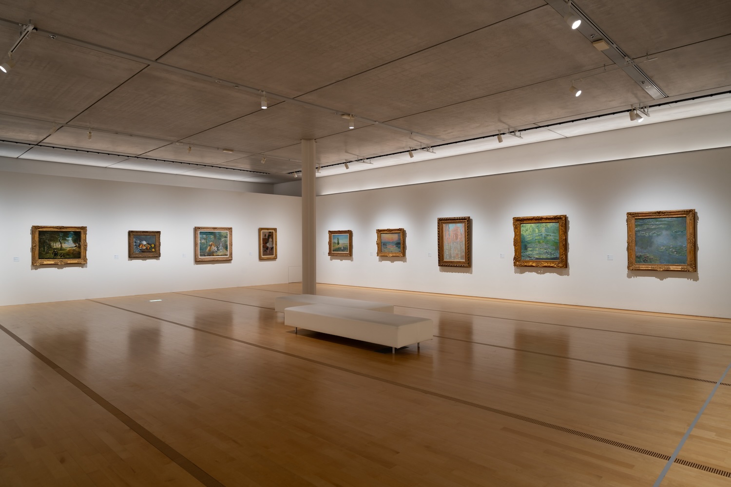 「ポーラ美術館コレクション選 西洋絵画　印象派から20世紀前半のフランス絵画」展示風景
