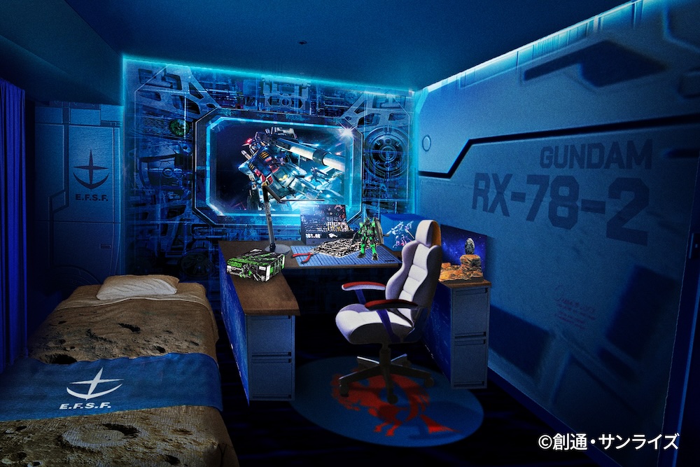 鋼彈模型合作房間圖片