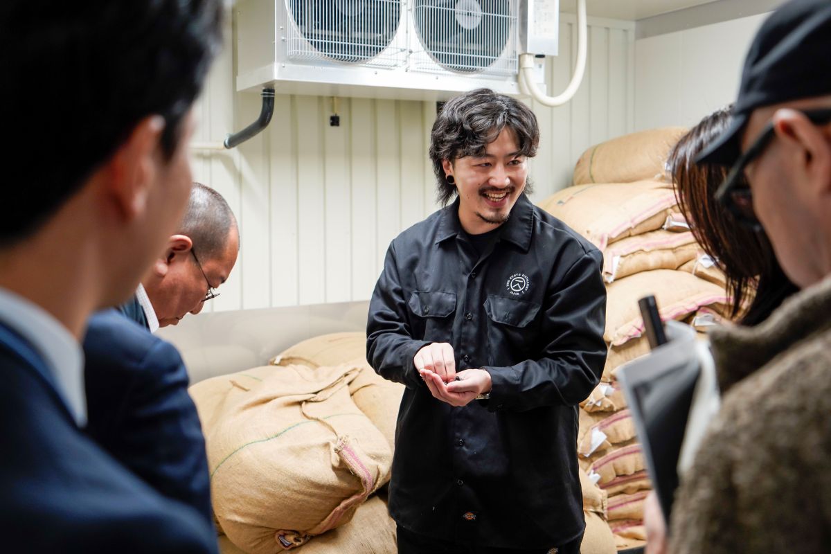 蒸留オペレーションマネージャーの遠藤光祐さん。