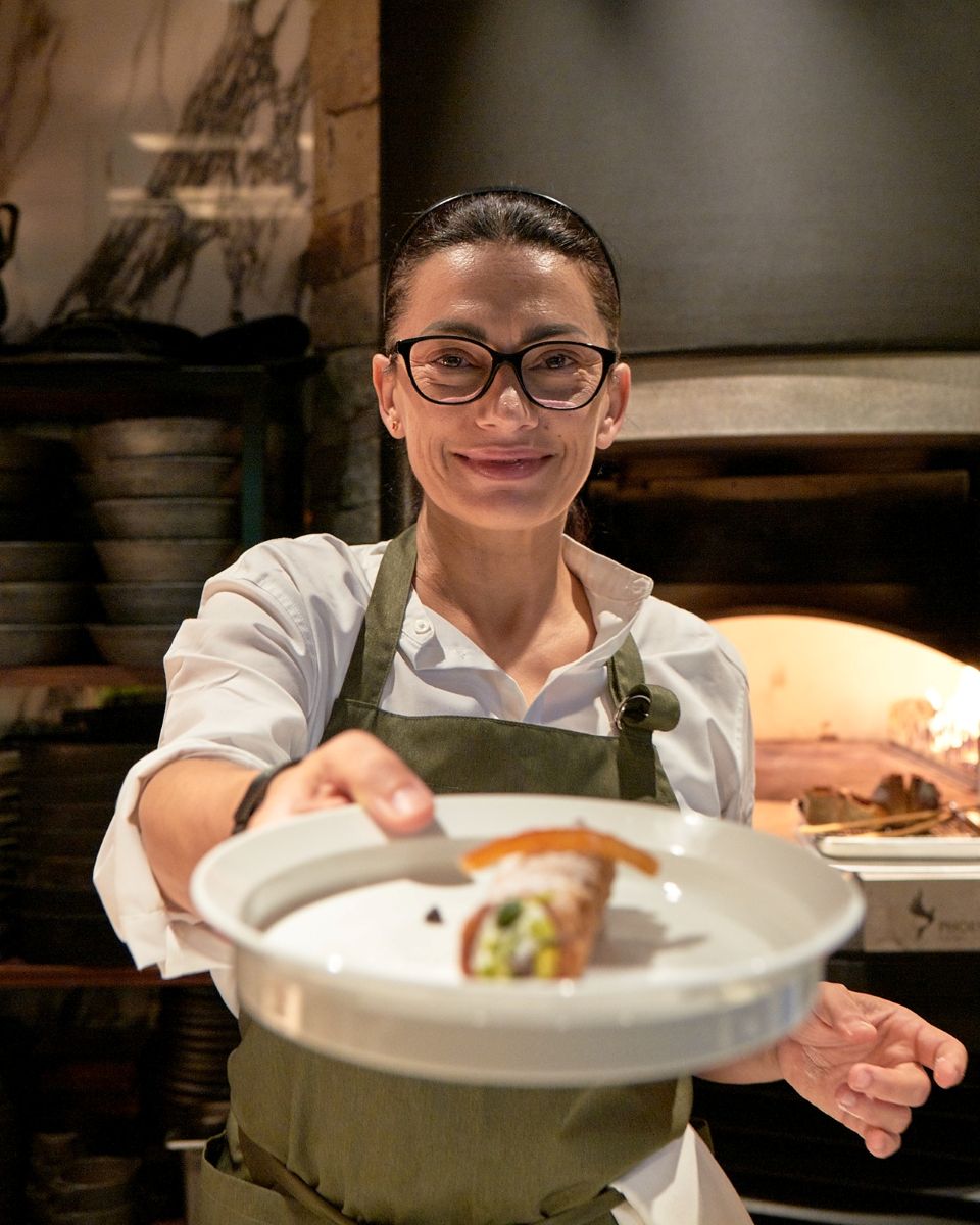 エグゼクティブシェフのマリアンジェラ・ルッジェーロ。