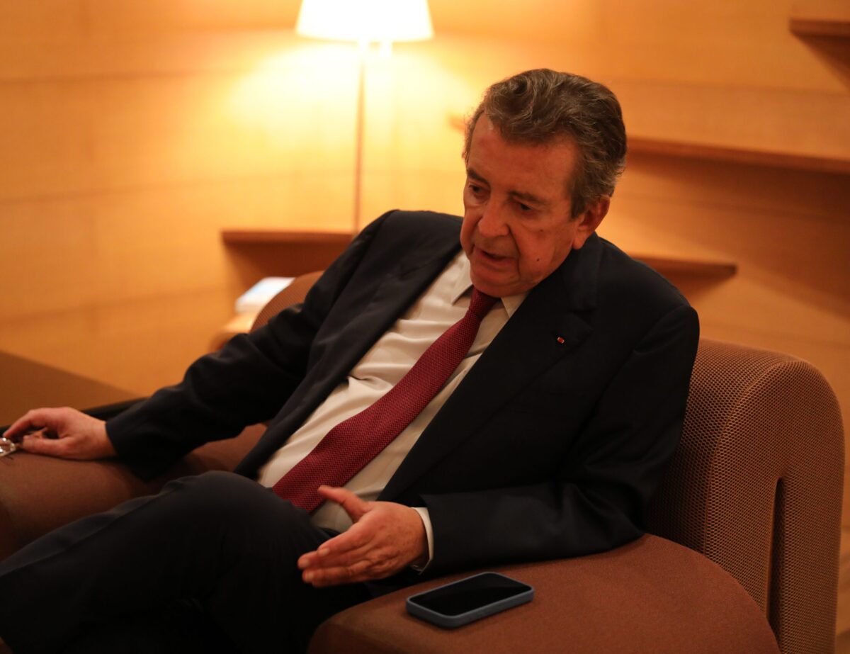 「ラ・リスト」を創設した元駐日フランス大使のフィリップ・フォール）