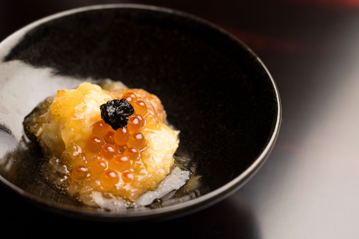 伊勢海老とイチジク