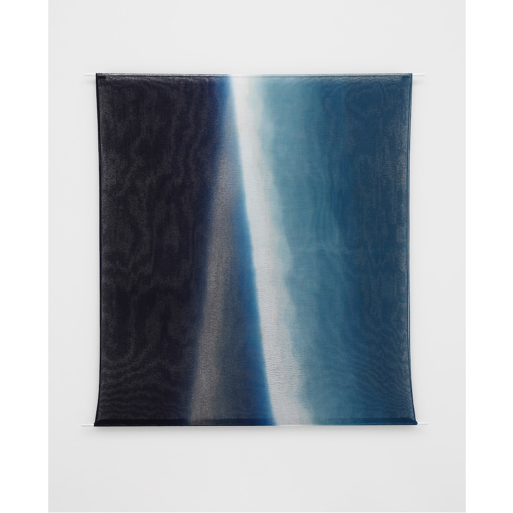 《穿越蓝色 -1》亚麻布 220×200厘米