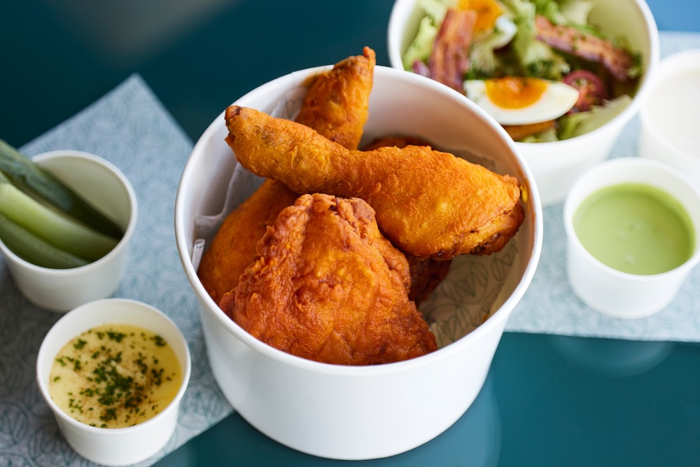 フライドチキン コブサラダセット