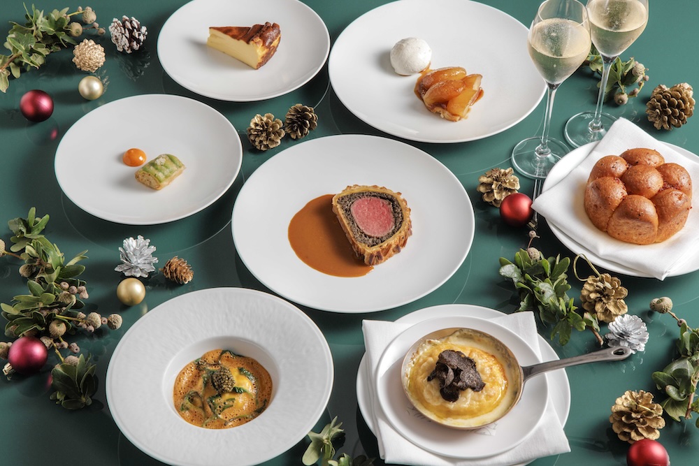 フェスティブディナー　フォーシーズンズホテル丸の内東京