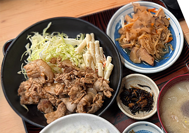 週に一度は食べたくなる「生姜焼き定食」、 お届けするのは東京の