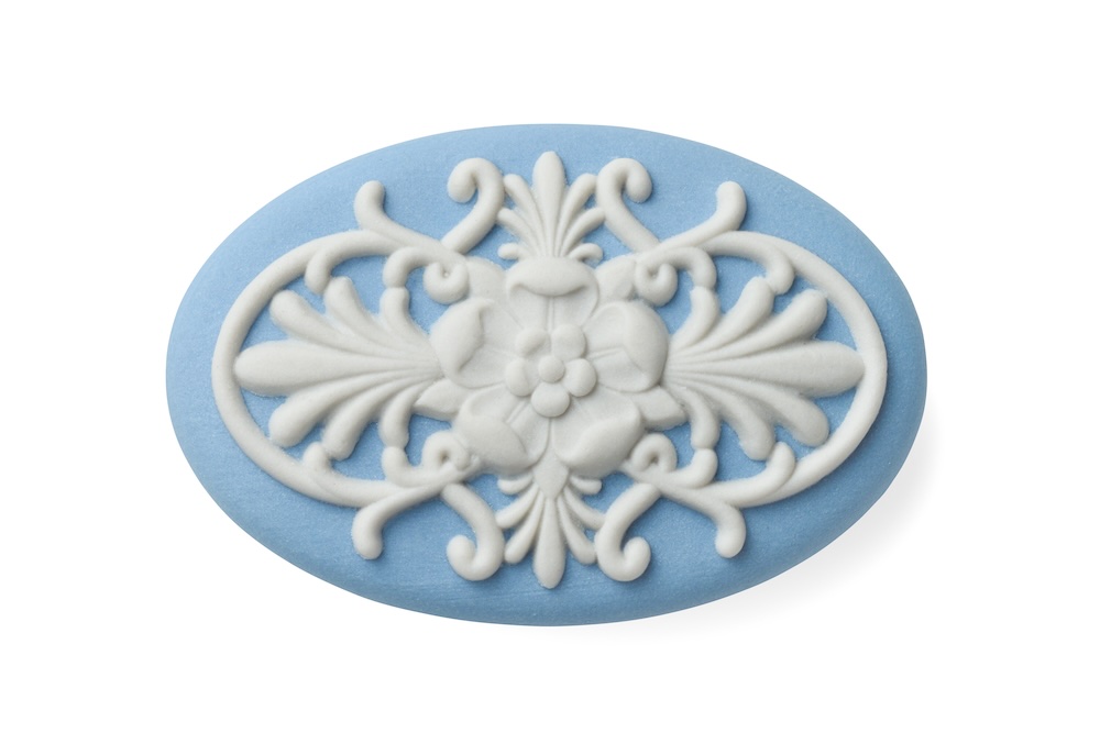 ジャスパー 帯留め アラベスク