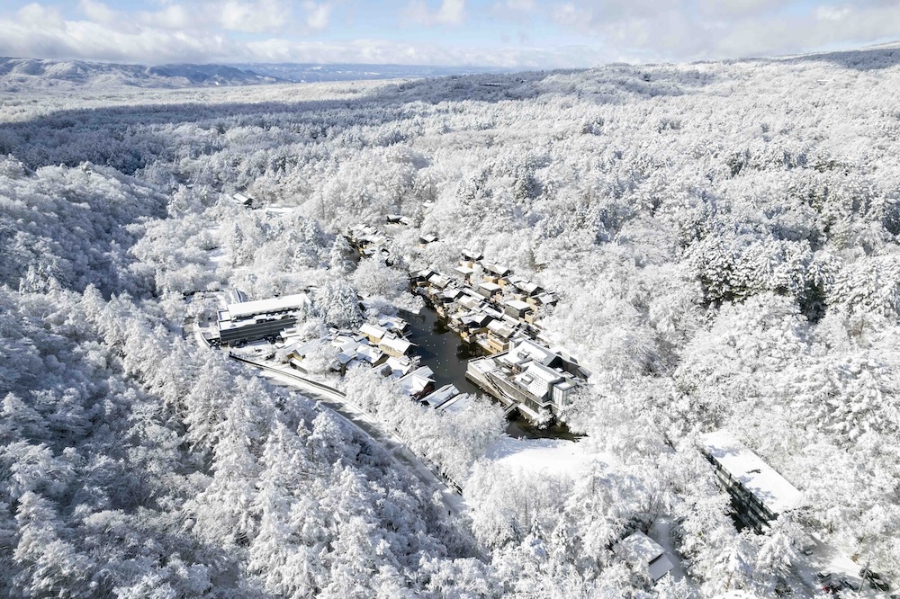 星のや軽井沢全景