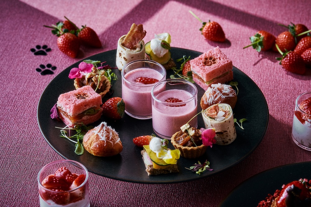 グランド ハイアット 東京 ストロベリー＆キャット アフタヌーンティー　セイボリー