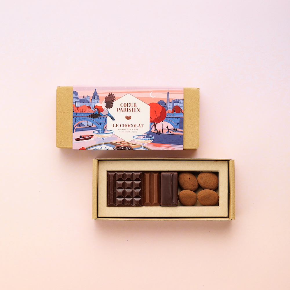 ル・ショコラ・アラン・デュカス　プティ・プレジール 3 種