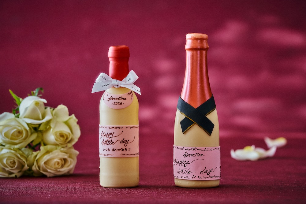 グランド ハイアット 東京 　ワインボトル チョコレート シャンパンボトル チョコレート