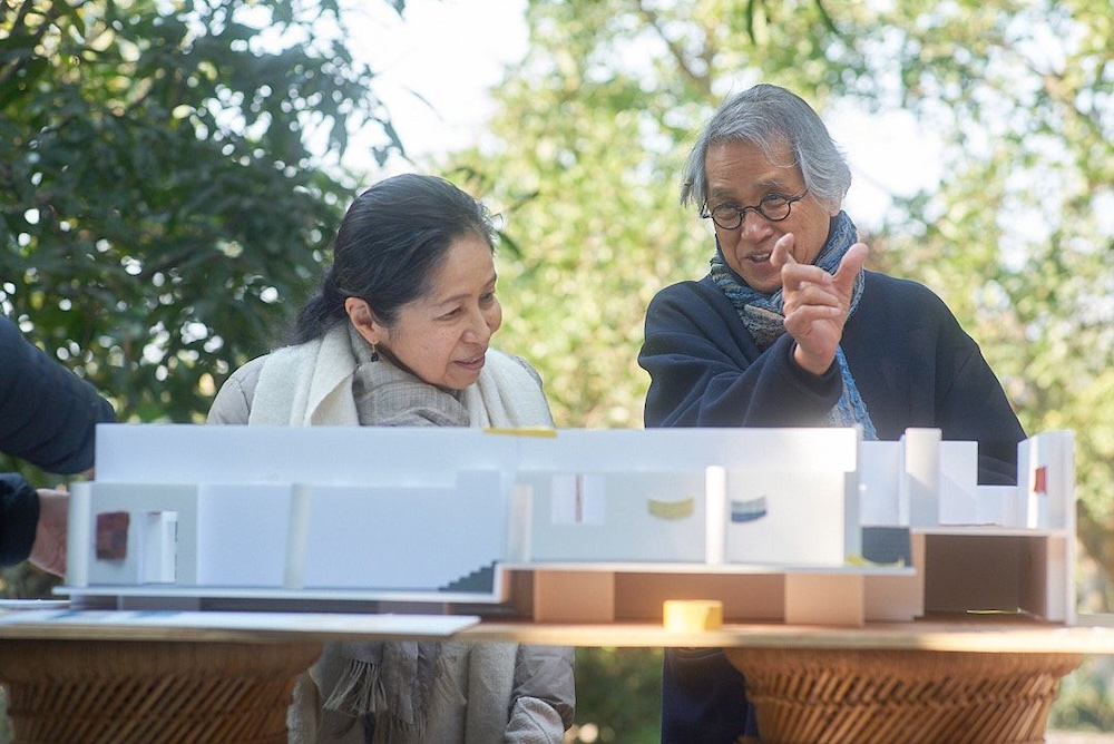 Chiaki Maki and Yoshifumi Nakamura