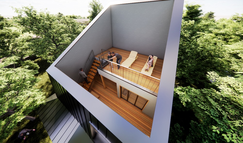 「風ノ庵（かぜのいおり）」屋上イメージ