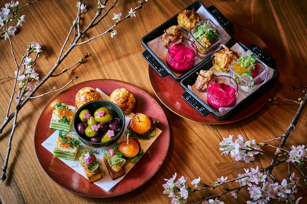 ルーフトップ バー「夜桜プレミアムビュープラン」