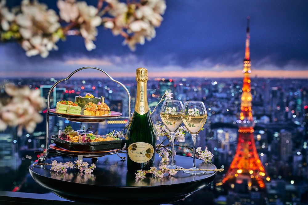 アンダーズ 東京 ルーフトップバー「夜桜プレミアムビュープラン」