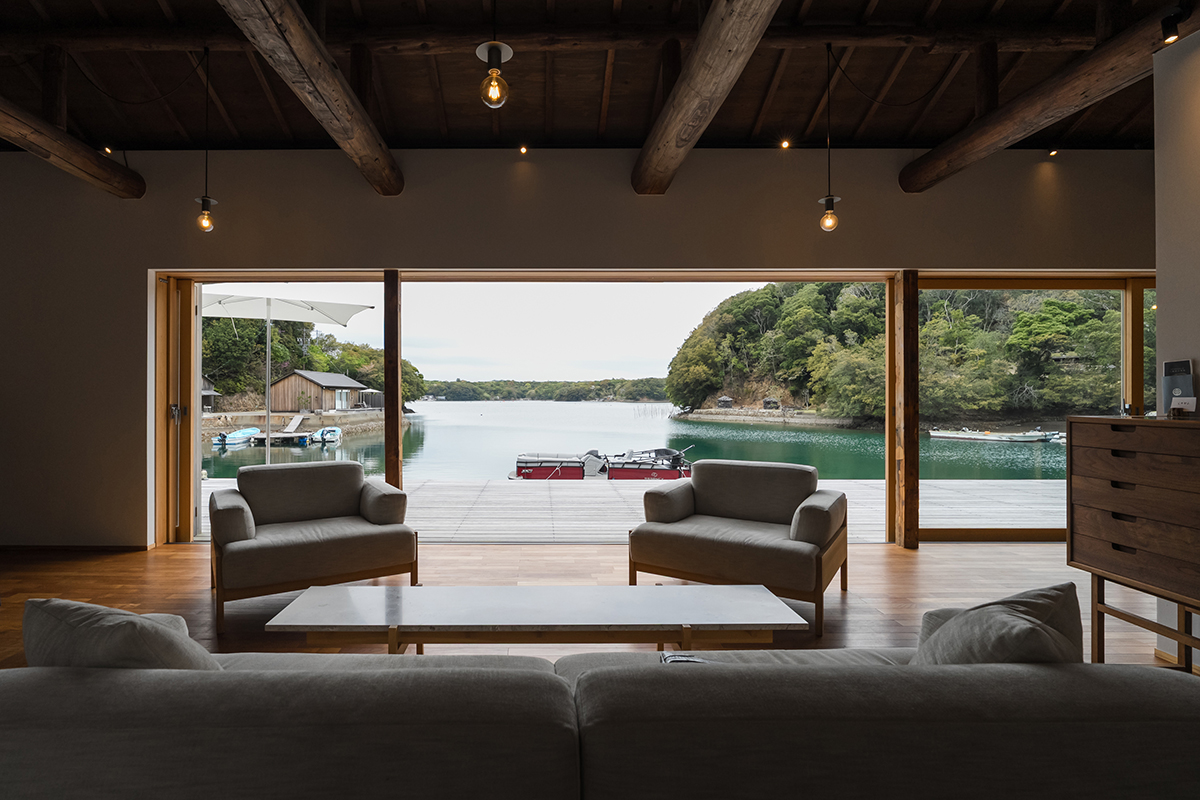 The cove as seen from inside "COVA KAKUDA"
