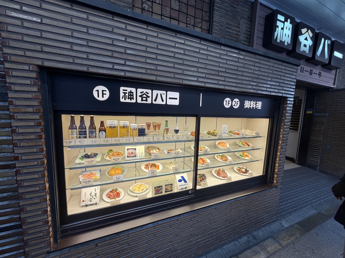 神谷バーウインドウ