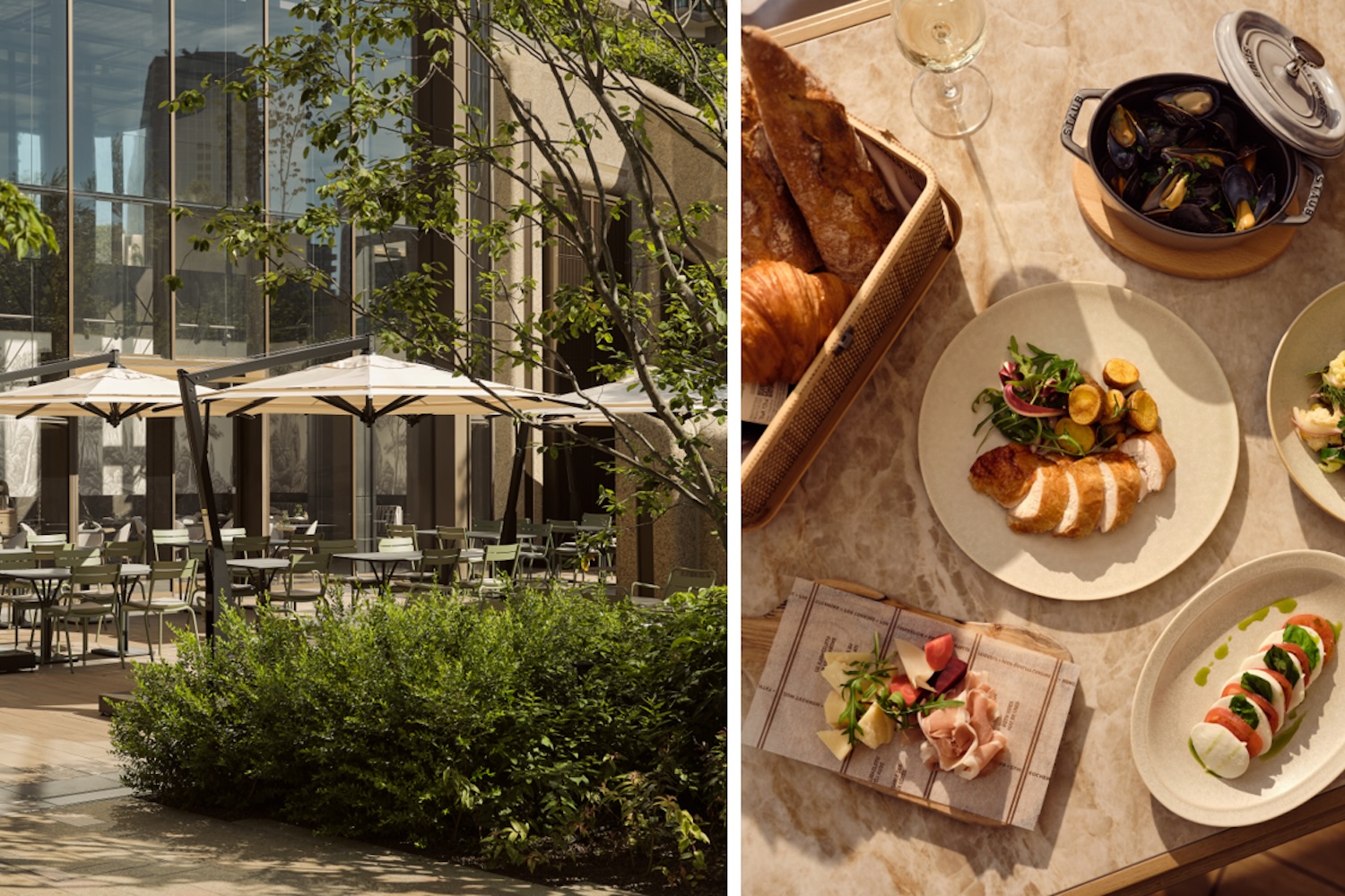 ジャヌ東京、春限定「ピクニック at テラス」