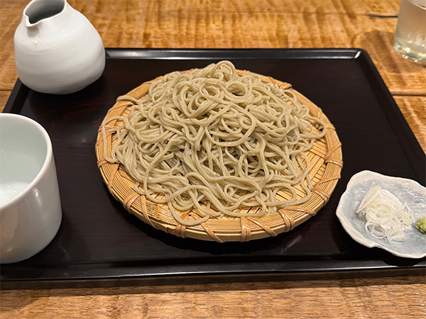 「浅草　ひら山」のせいろ