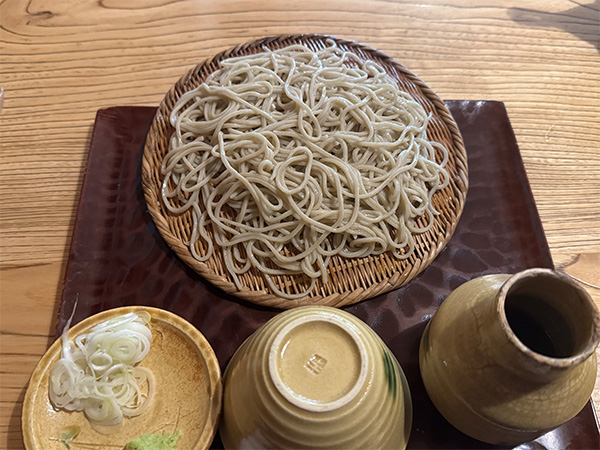 「並木藪蕎麦」のざるそば