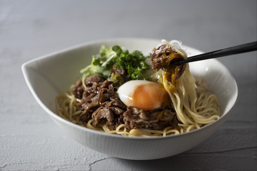 だし和え麺 牛しぐれ