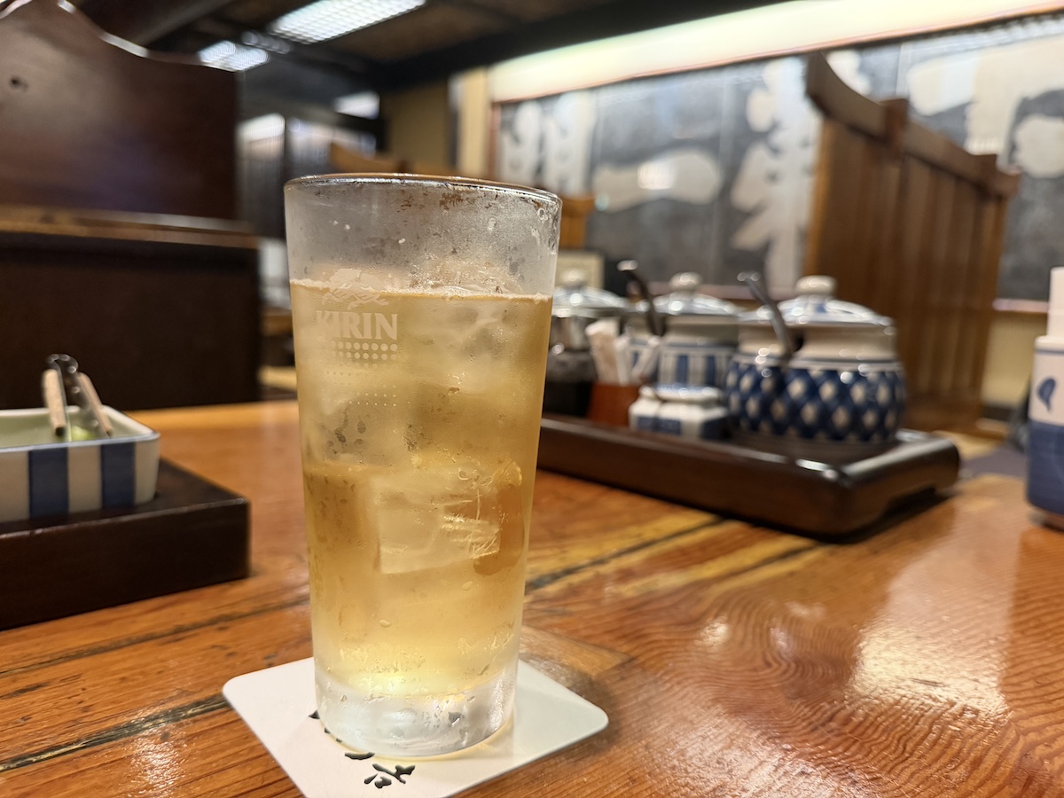 富士山麓（ハイボール）。