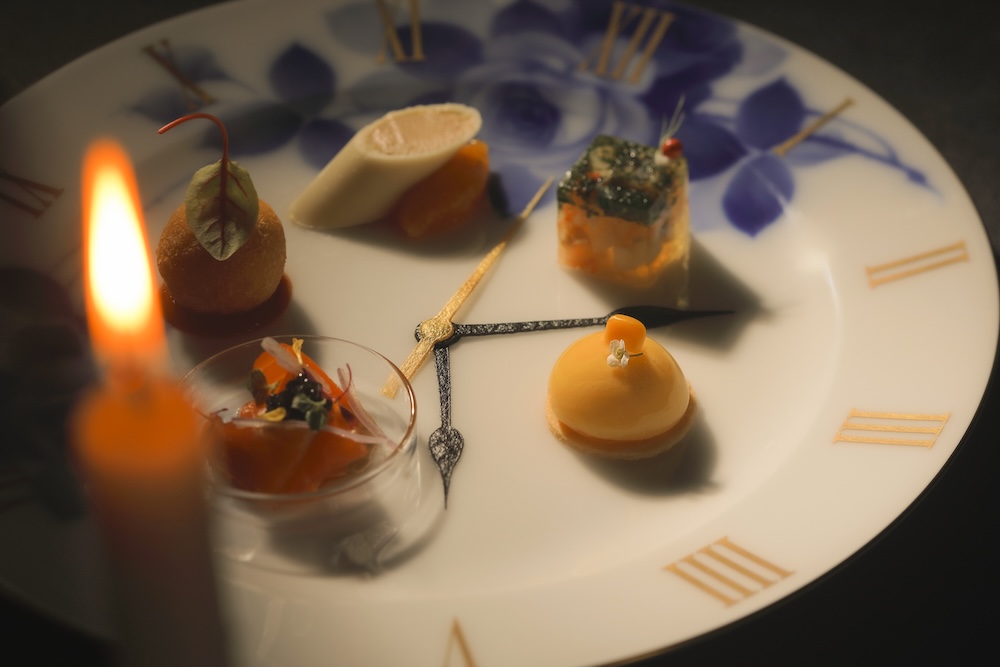 Menu du dîner « Chronique gastronomique »