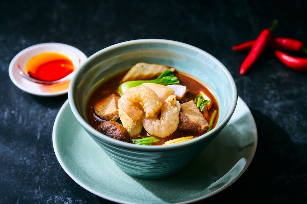 五目麻辣スープ麺