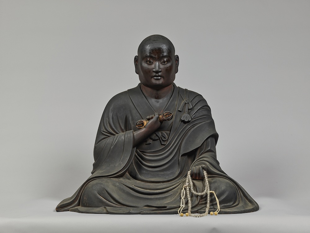 弘法大師坐像 江戸時代 17世紀 和歌山・金剛峯寺蔵 通期展示
