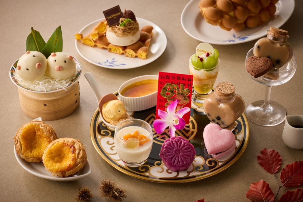龍天門　アフタヌーンティー　スイーツ