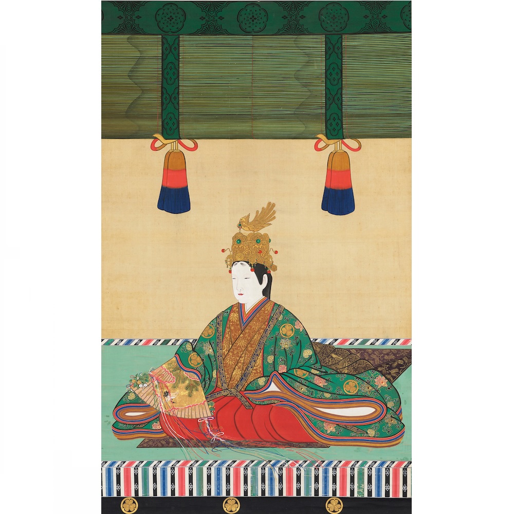 《東福門院像》江戸時代・文政10年（1827）　京都市指定文化財　光雲寺