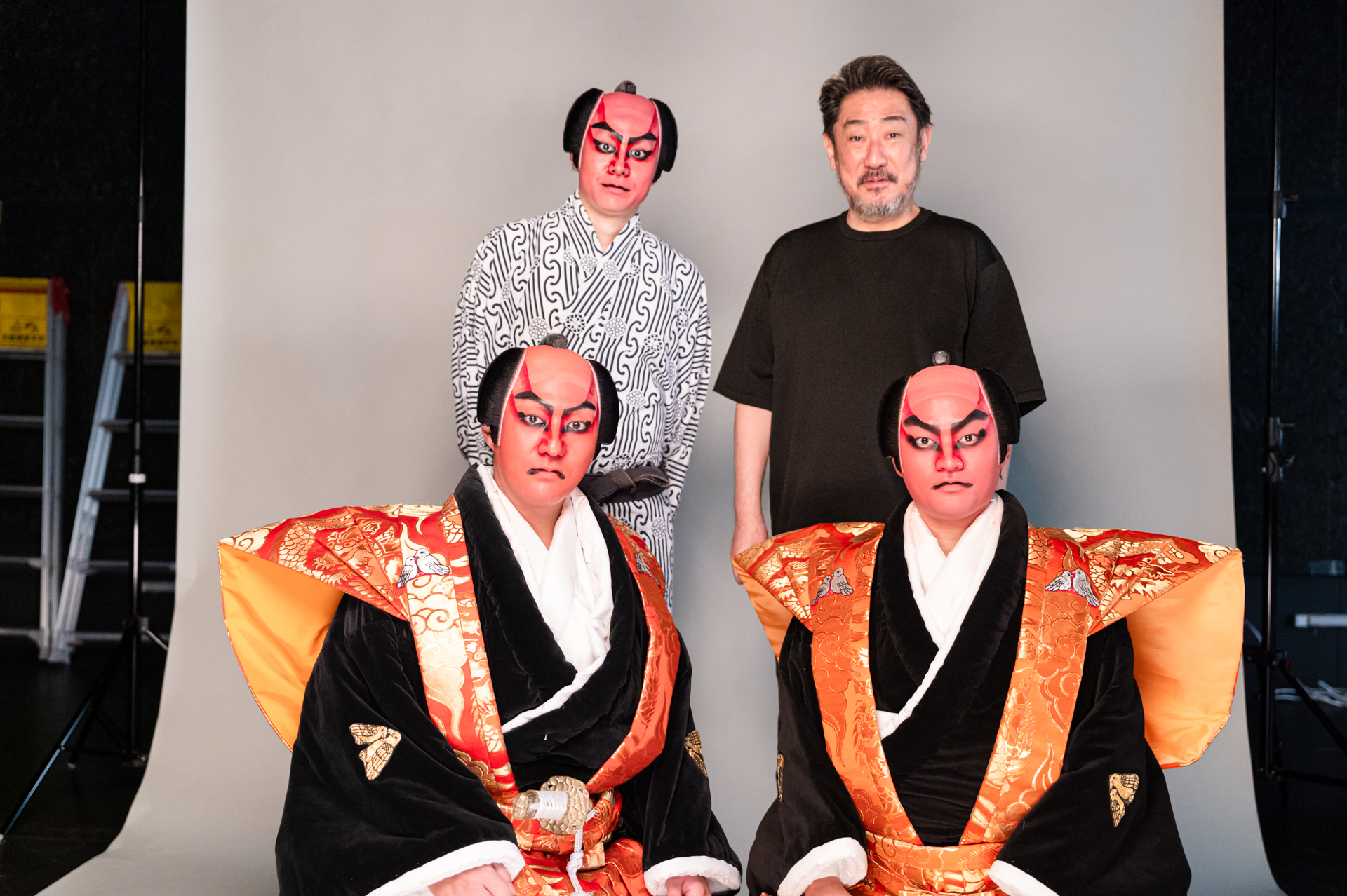 成駒屋三兄弟