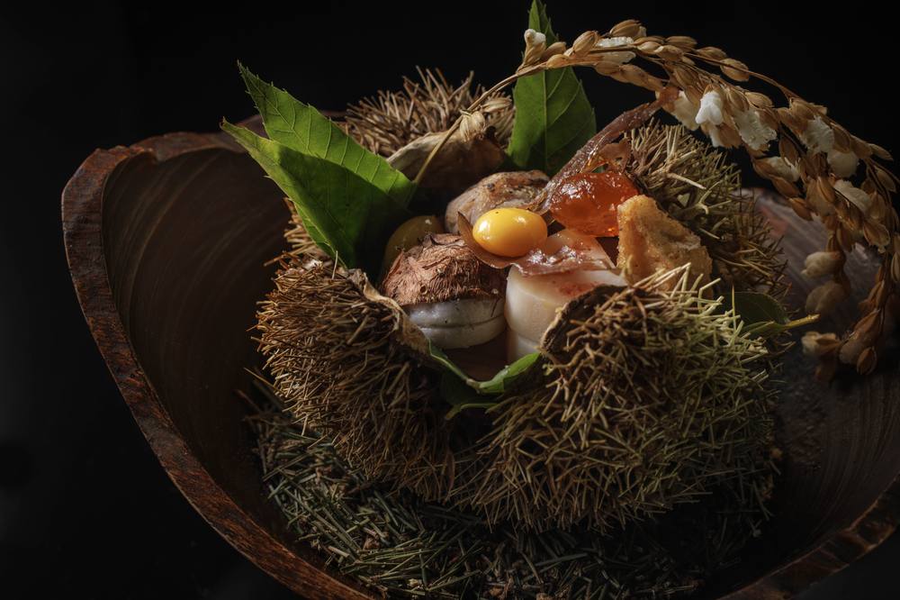 星のや軽井沢「山の懐石」秋限定メニュー